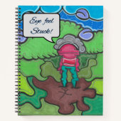 目が詰ま感じった ノートブック (正面)