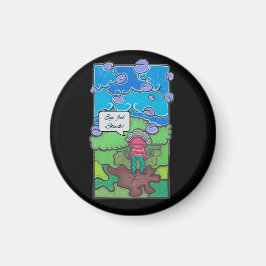 目が詰ま感じった マグネット