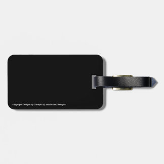 目が赤いアマガエルの荷物のラベル ラゲッジタグ