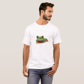 目が赤いアマガエル2 Tシャツ (正面フル)