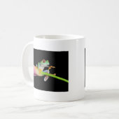 目が赤いアマガエル コーヒーマグカップ (正面左)