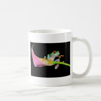 目が赤いアマガエル コーヒーマグカップ