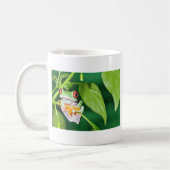 目が赤いアマガエル コーヒーマグカップ (左)