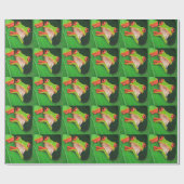 目が赤いアマガエル ラッピングペーパー (フラット)