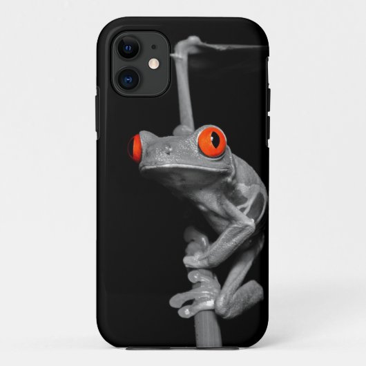 目が赤いアマガエル Case-Mate iPhoneケース (裏面)