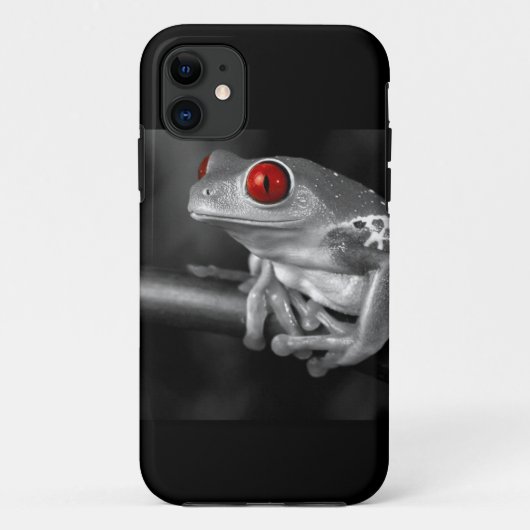 目が赤いアマガエル Case-Mate iPhoneケース (裏面)