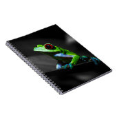 目が赤いアマガエルIII ノートブック (右側)