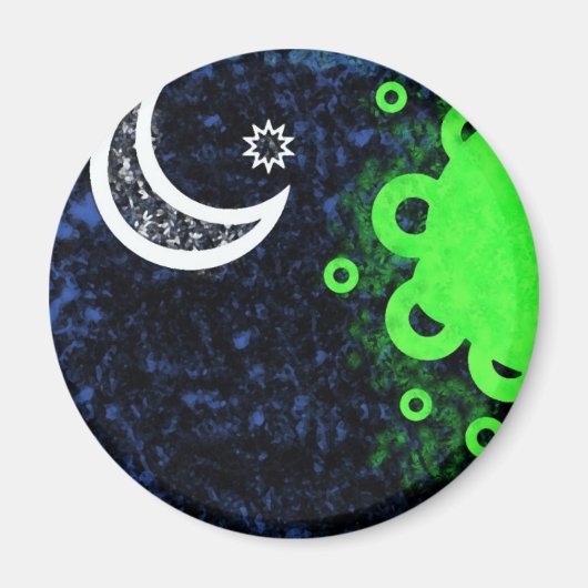 目が鋭い マグネット (正面)