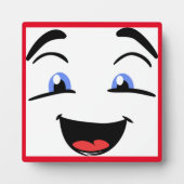 目が青い フォトプラーク (正面)