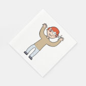 目が飛び出す スタンダードランチョンナプキン (角)