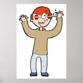 目が飛び出す ポスター (正面)