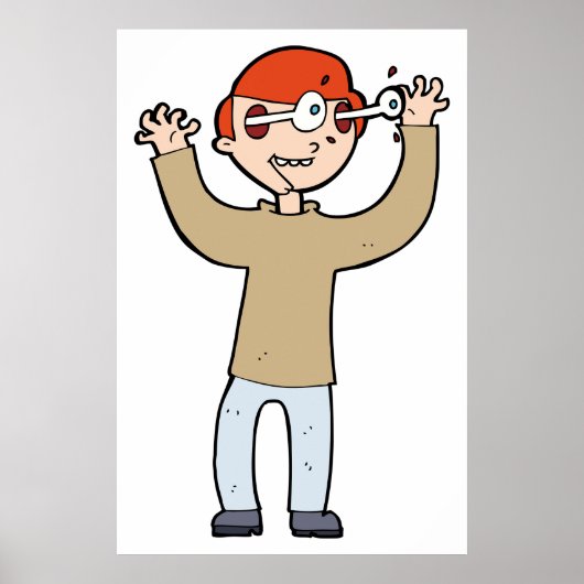 目が飛び出す ポスター (正面)