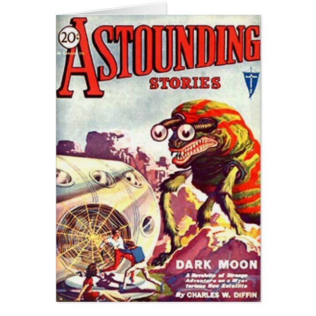 目が飛び出た月モンスター (正面)