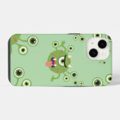 目つきの悪いトロル iPhoneケース (裏面横)