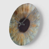 目で見る時間 ラージ壁時計 (傾斜)