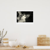 目とネックレス ポスター (キッチン)