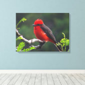 目と目を合わせたストレッチ キャンバス プリント (インサイチュ (ウッドフロア))