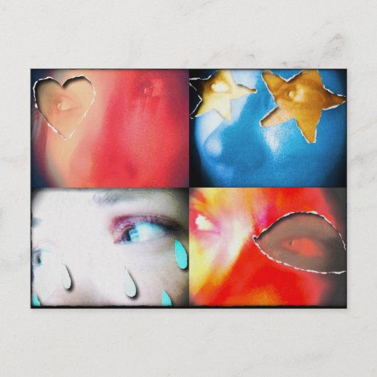 目にはがきを見る ポストカード (正面)