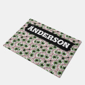 目に催眠術をかける不気味な眼球|の不吉な凝視 ドアマット (アングル)