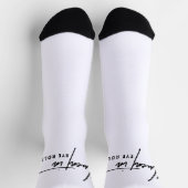 目に堪能 – Sassy転が Statement Socks ソックス (上部)