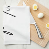 目に流転がちょうな – 皮肉 キッチンタオル (四つ折り)