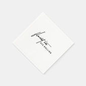 目に流転がちょうな – 皮肉 スタンダードカクテルナプキン (角)