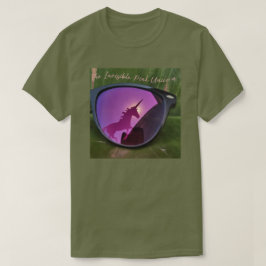 目に見えないピンクのユニコーン Tシャツ
