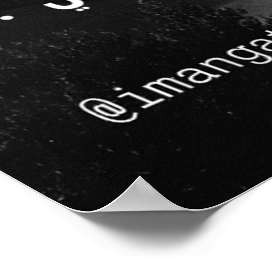 目に見えない世界の星のような存在である ポスター (角)