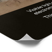 目に見えない世界 ポスター (角)