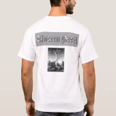 目に見えない危険 Tシャツ (裏面)