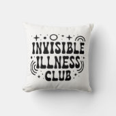 目に見えない病気クラブ クッション (正面)