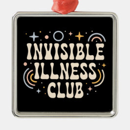 目に見えない病気クラブ メタルオーナメント