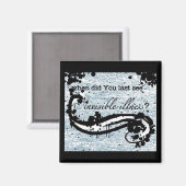 目に見えない病気冷蔵庫用マグネット マグネット (正面/裏面)