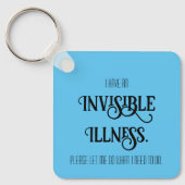目に見えない病気 キーホルダー (正面)