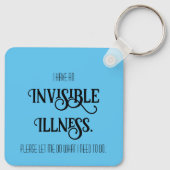 目に見えない病気 キーホルダー (裏面)