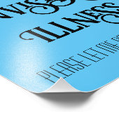 目に見えない病気 フォトプリント            (角)