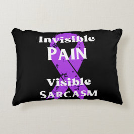 目に見えない痛み皮肉 アクセントクッション