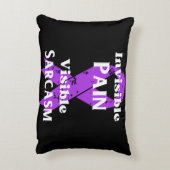 目に見えない痛み皮肉 アクセントクッション (裏面(縦))