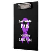 目に見えない痛み皮肉 クリップボード (左)