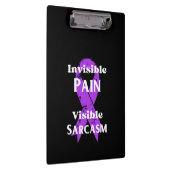 目に見えない痛み皮肉 クリップボード (右)