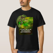 目に見えない責任 カメレオンTシャツ Tシャツ (正面)