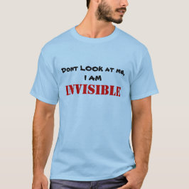 目に見えない Tシャツ