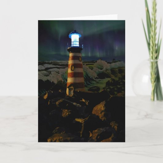 目に見えな空白のい何かのメモ カード (正面)