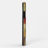 目に見えるブラシの打撃との花の絵画 Case-Mate iPhoneケース (裏面/右)