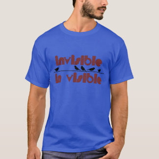 目に見える友の中に見えない鳥 Tシャツ
