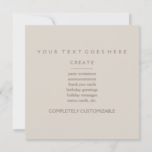 目に見える夢 招待状 (裏面)