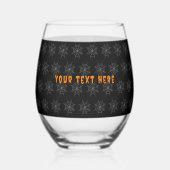 目に見える ステムなしワイングラス (裏面)