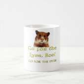 目のために行って下さい! ブーイング! コーヒーマグカップ (中央)