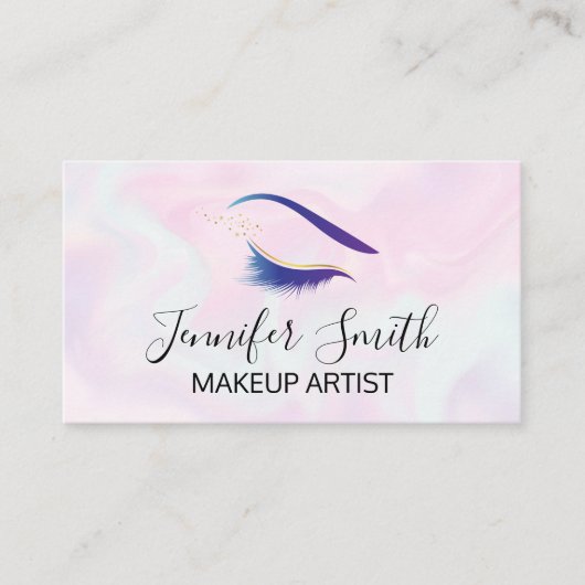 目のまぶし |美しい ロイヤリティカード (正面)