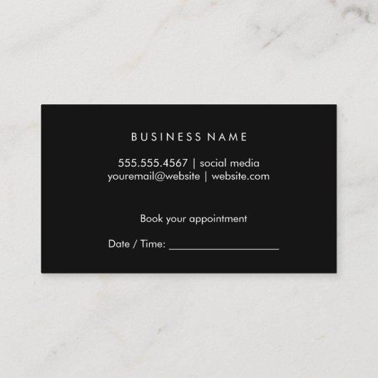 目のまぶし |金芸術的箔の背景 予約カード (裏面)